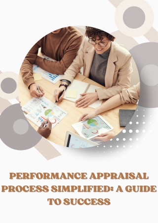 Performance Appraisal Process Simplified A Guide to Success