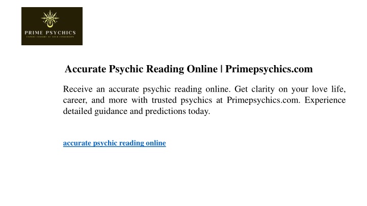 accurate psychic reading online primepsychics com