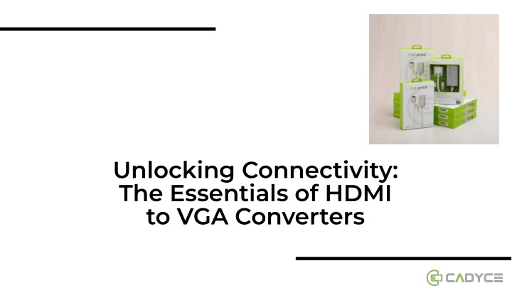 unlocking connectivity the essentials of hdmi