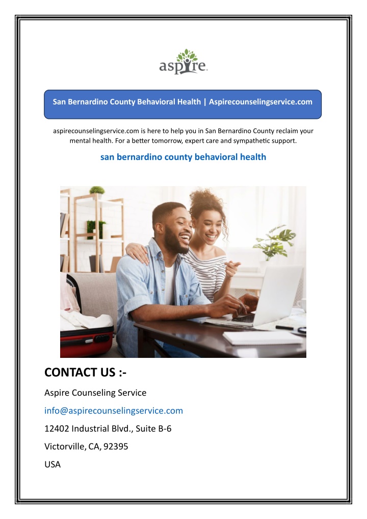 san bernardino county behavioral health