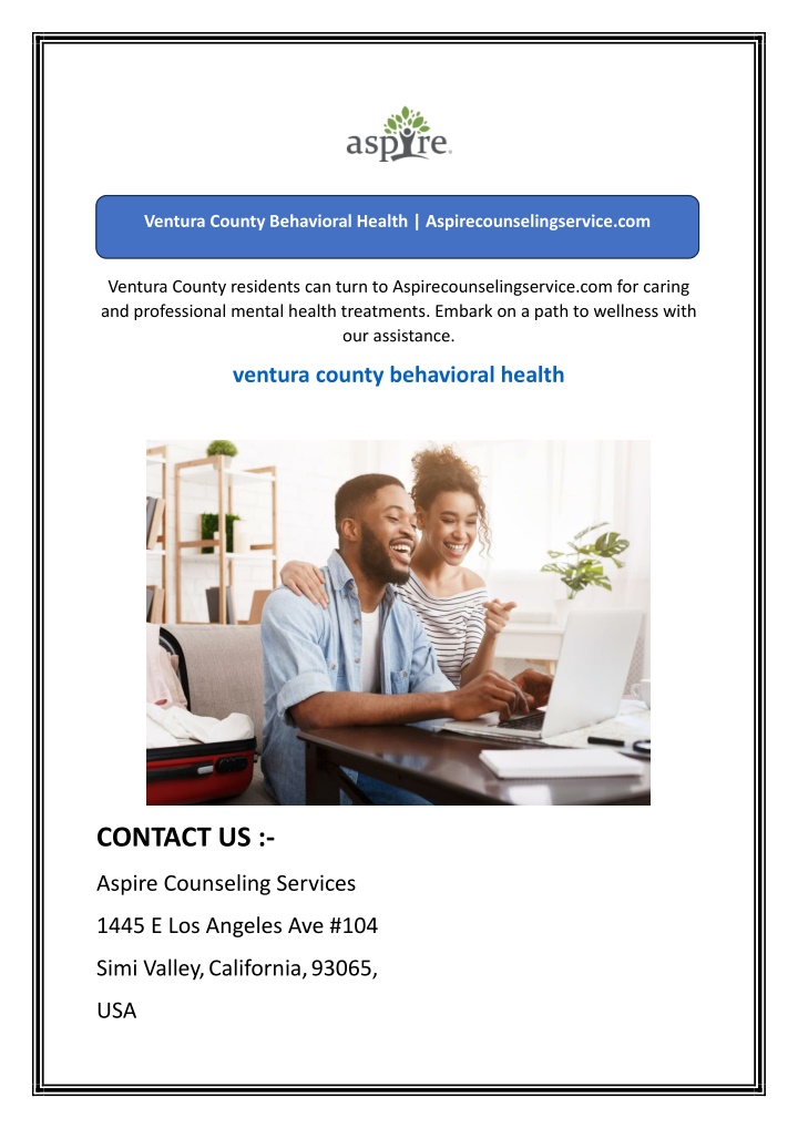 ventura county behavioral health