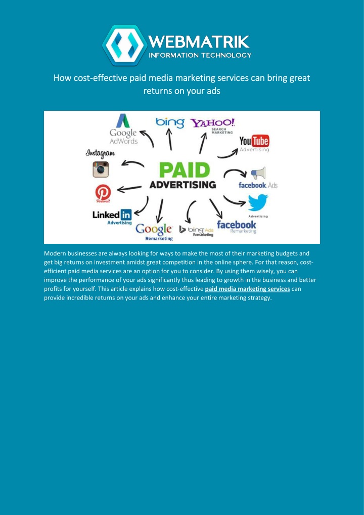 how how cost effective cost effective paid