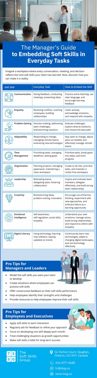 Embedding Soft Skills in Everyday Tasks