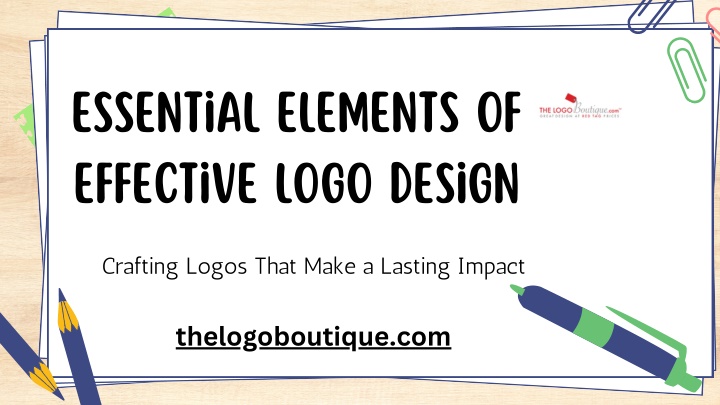 essential elements of effective logo design