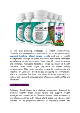 in cellucare has emerged as a prominent contender