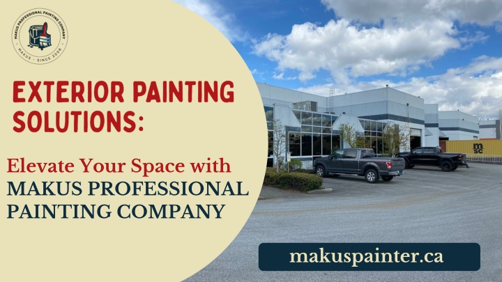 exterior painting solutions