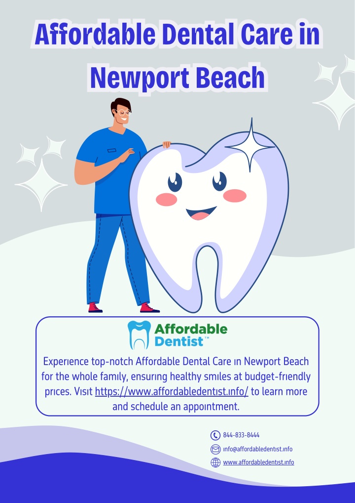 affordable dental care in newport beach newport