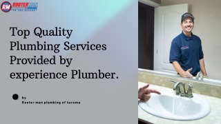 Top Quality Plumbing Services Provided by experience plumber i University Place