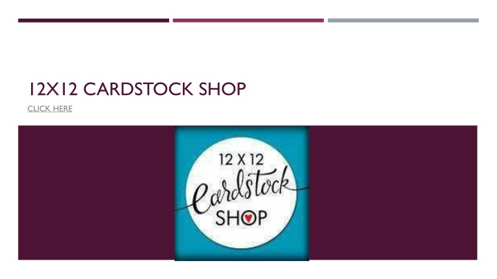 12x12 cardstock shop