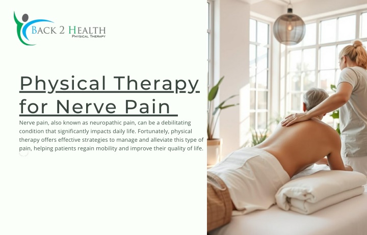 physical therapy for nerve pain nerve pain also