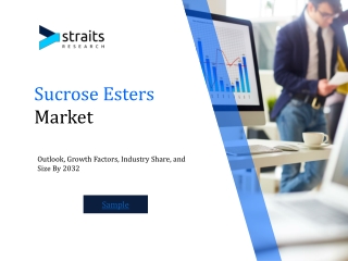 sucrose esters market
