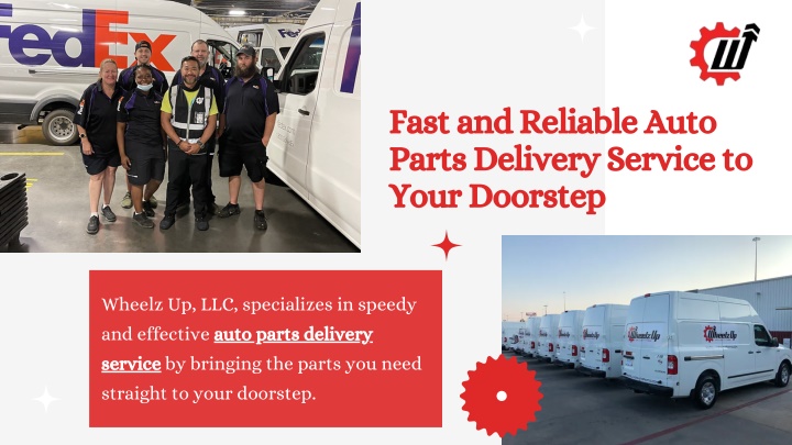 fast and reliable auto parts delivery service