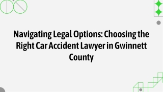 Car accident lawyer gwinnett county