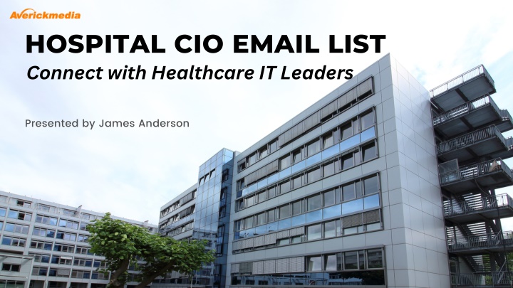 hospital cio email list connect with healthcare