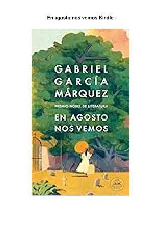 En agosto nos vemos Epub