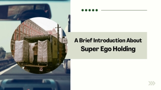 a brief introduction about super ego holding