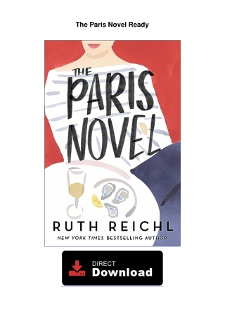 The Paris Novel Ebook