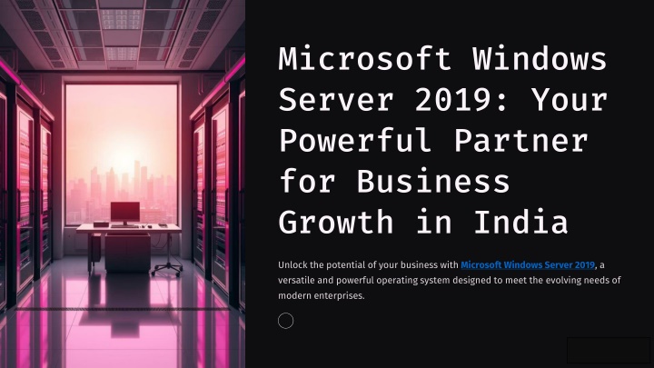 microsoft windows server 2019 your powerful