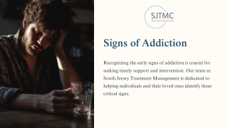 Signs of Addiction