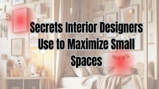 Secrets Interior Designers Use to Maximize Small Spaces