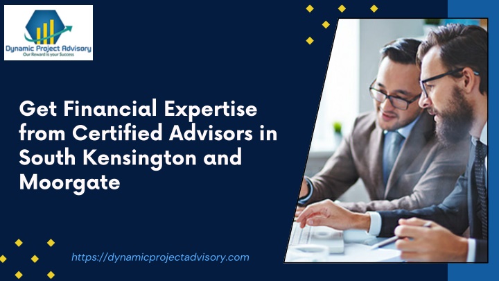 get financial expertise from certified advisors