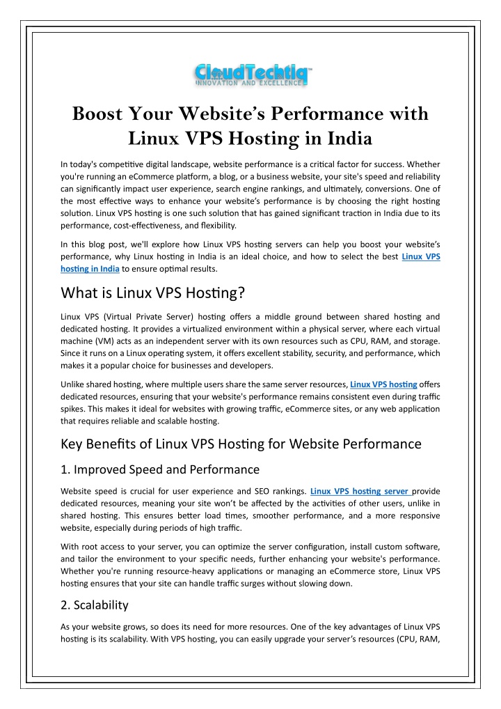 boost your website s performance with linux