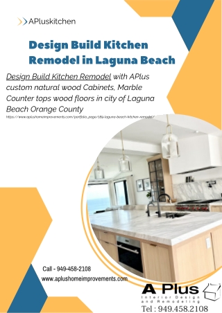 Design Build Kitchen Remodel Laguna Beach