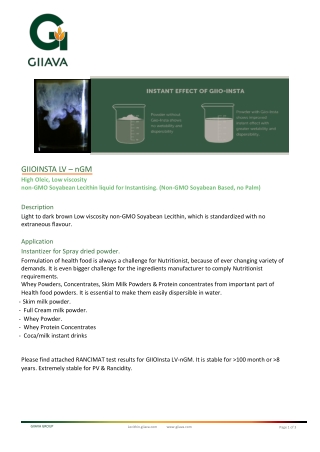 Soya Lecithin Powder | Lecithin Powder - Giiava.com