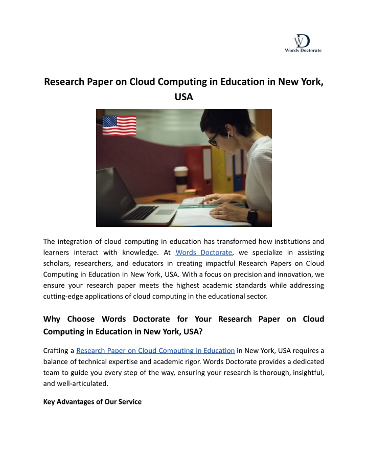 research paper on cloud computing in education