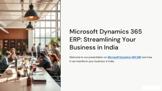 Microsoft Dynamics 365 ERP Provider, Dealer, Distributor, Reseller