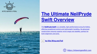 NeilPryde Swift Review: The Perfect Wing for All Foilers