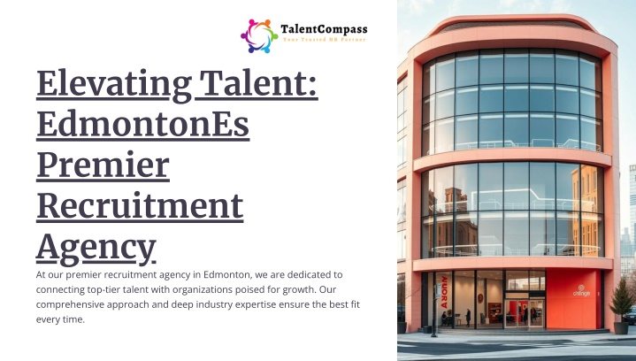 elevating talent edmontones premier recruitment