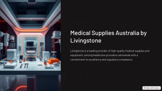 Comprehensive Range of Medical Supplies in Australia