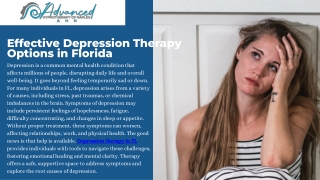Effective Depression Therapy in FL Discover Advanced Hypnotherapy Solutions