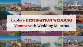 Explore Destination Wedding Resorts Near Delhi