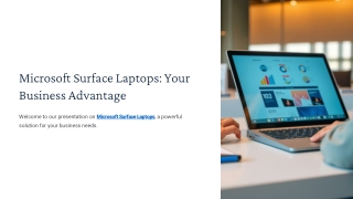 Microsoft Surface Laptops Provider, Dealer, Distributor, Supplier, Reseller