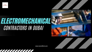 Electromechanical Contractors in Dubai | Best Electrical and Mechanical