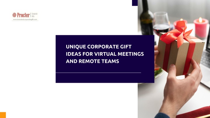 unique corporate gift ideas for virtual meetings