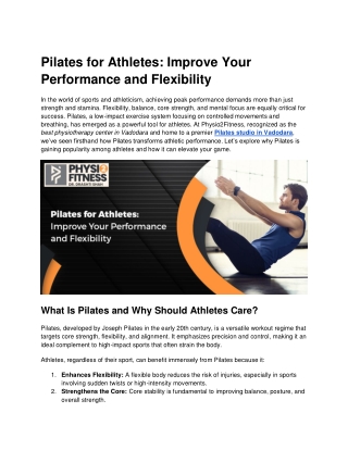Pilates for Athletes_ Improve Your Performance and Flexibility