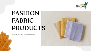 fashion fabric products