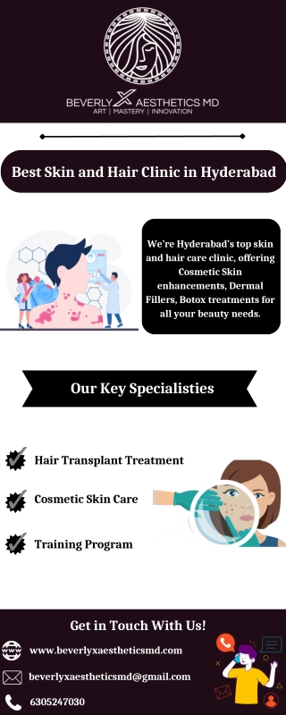 Best Skin and Hair Clinic in Hyderabad – BeverlyX Aesthetics MD"