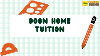 Explore Teaching Jobs in Dehradun with Doon Home Tuition