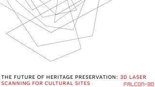 The Future of Heritage Preservation: 3D Laser Scanning for Cultural Sites