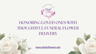 Honoring Loved Ones: A Comprehensive Guide to Funeral Flower Delivery