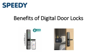 Benefits of Digital Door Locks