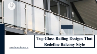 Top Glass Railing Designs That Redefine Balcony Style