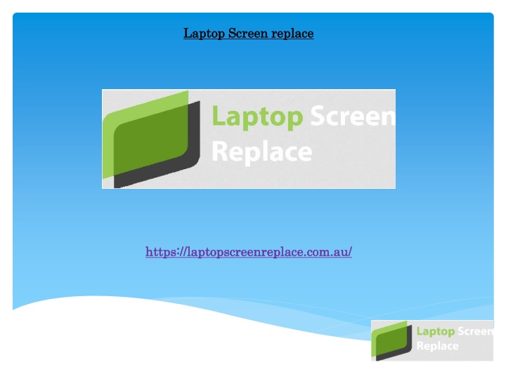 laptop screen replace