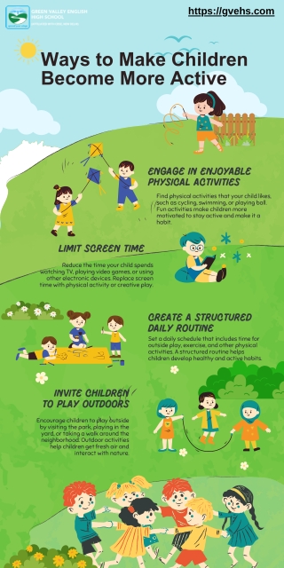 Ways to Make Children More Active