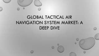 global tactical air navigation system market a deep dive