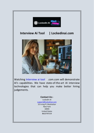 interview ai tool